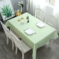 thumbnail image 2 of Tablecloth Plaid Tablecloth Coffee Table Cloth Peva Cover Cloth Table Mat Nordic Tablecloth Waterproof, Anti-scalding And Oil-proof Disposable Plastic, 2 of 3