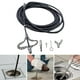 thumbnail image 4 of Cable de Serpiente para Desagüe, Desatascador de Resorte para Taladro Eléctrico, Destapador de Desagües Flexible, Limpiador para Baño, Cocina, Inodoro 600 centímetros, 4 of 9