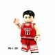 thumbnail image 3 of Juego de 10 Minifiguras de Bloques de Construcción de Baloncesto, Figuras de Acción de Animación, Decoración de Pastel y Regalo de Cumpleaños para Niños, 3 of 9