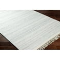 thumbnail image 3 of Hauteloom Akamu Recycled Material Living Room, Bedroom Area Rug - Contemporary - Light Gray, Dark Gray, Pewter - 6' x 9', 3 of 7
