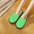 thumbnail image 5 of Slippers for Women, light-green Womens Slippers Fuzzy Winter House Shoes, Soft Anti-Skid Slippers Indoor and Outdoor, 5 of 5