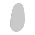 thumbnail image 4 of Glass Warehouse Starla 36 in. x 59 in. Pebble Mirror White, 4 of 5