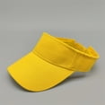 thumbnail image 2 of Fgnfyis Unisex Solid Color Baseball Cap for Men & Women, Adjustable Tennis Cap & Sun Hat - Hats for Men Yellow, 2 of 3