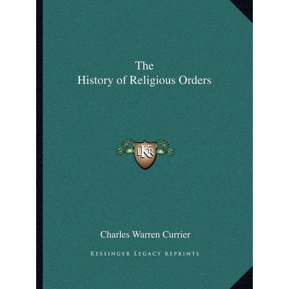 The History of Religious Orders (Paperback)