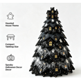thumbnail image 5 of Halloween DIY Quilted Fabric Tree Sewing Kit, Patchwork Craft Supplies for Handmade Tabletop Seasonal Home Decor, 5 of 8