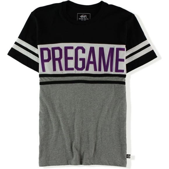 Camiseta Ecko Unltd. con adornos de bloques de colores Pregame para hombre negra pequeña