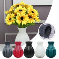 thumbnail image 3 of Modern Flower Vase White Plastic Vase Flower Pot Basket Room Living Nordic, 3 of 8