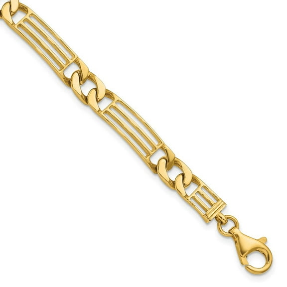 Primal Gold 14 Karat Yellow Gold Link Bracelet