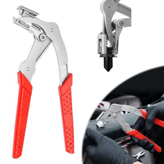 TMWEFUSC Car Trim Removal Tool & Clip Pliers, Auto Fastener Remover for Interior Exterior Door Panel