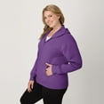thumbnail image 5 of Hanes EcoSmart Women's Full-Zip Fleece Hoodie, 5 of 6