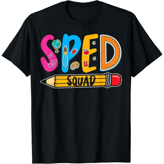 Playful Comfort Tee - Special Education Teacher Sped Squad SPED Teacher T-Shirt