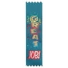 Pack of 30 Teal Blue “Great Job" School, Sports and Camp Award Prize Ribbons 6.25”