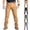 #01 Gray, variant on Mens Outdoor Work Cargo Pants Multi Pockets Straight Fit Tactical Bottoms Casual Trousers No Belt ,S,#03 Khaki