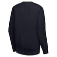 thumbnail image 3 of Women's G-III 4Her by Carl Banks Navy Seattle Seahawks Football Logo Graphic Fleece Tri-Blend Pullover Sweatshirt, 3 of 3