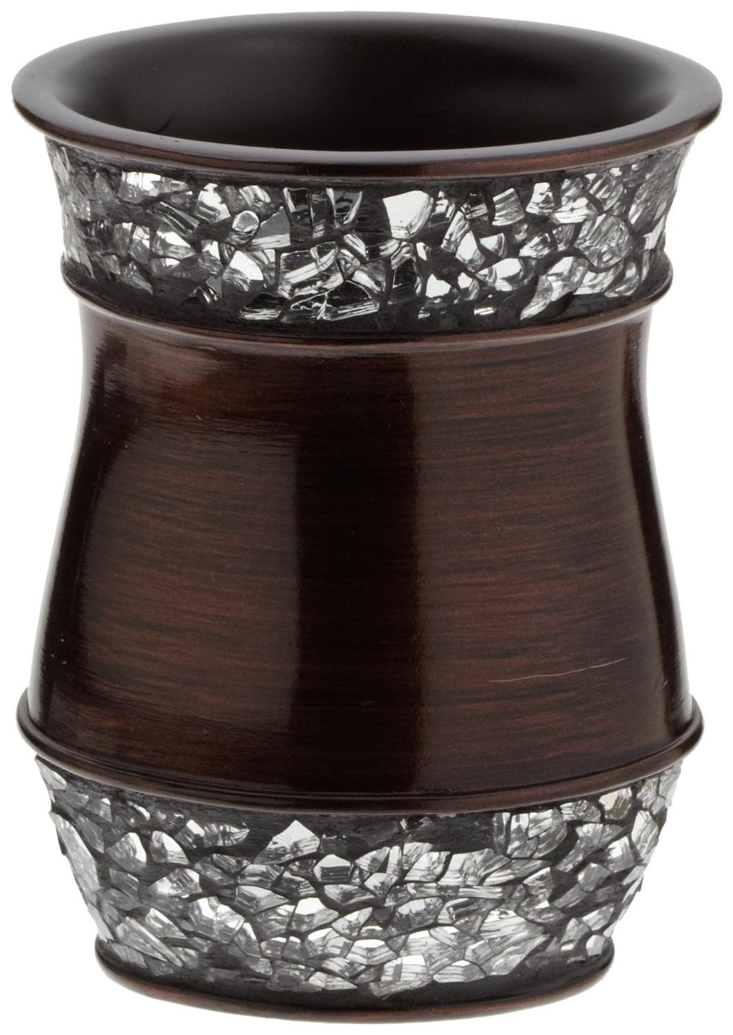 Popular Bath Elite Orb Collection Bathroom Waste Basket