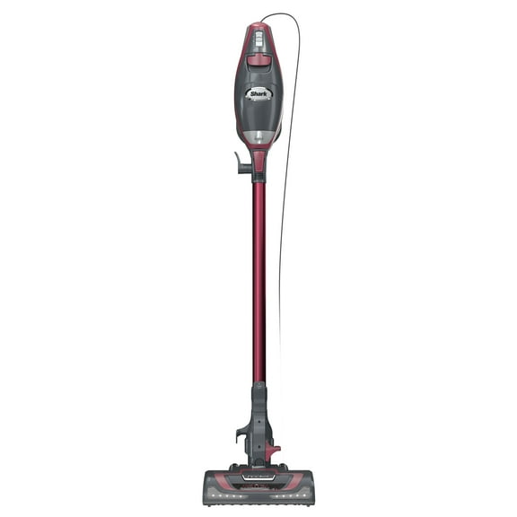 Shark Rocket Pro Corded Stick Vacuum, Carpets & Hardfloors, XL Capacity, Headlights, Removable Handvac, Pet Friendly, HV370 Red