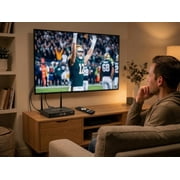Colabox L2 PLUS High-Performance TV Box – 4GB RAM 64GB ROM, Android 14.0, 4K Ultra HD, Wi-Fi 6, Gigabit Ethernet, Voice Remote Included