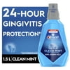 Crest Pro Health Alcohol Free Mouthwash, Clean Mint, 1.5 L