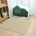 thumbnail image 4 of Premium Double Layer Cat Litter Mat – Effortless Cleanup, Waterproof, Paw-Friendly | Small 18"x12", 4 of 11