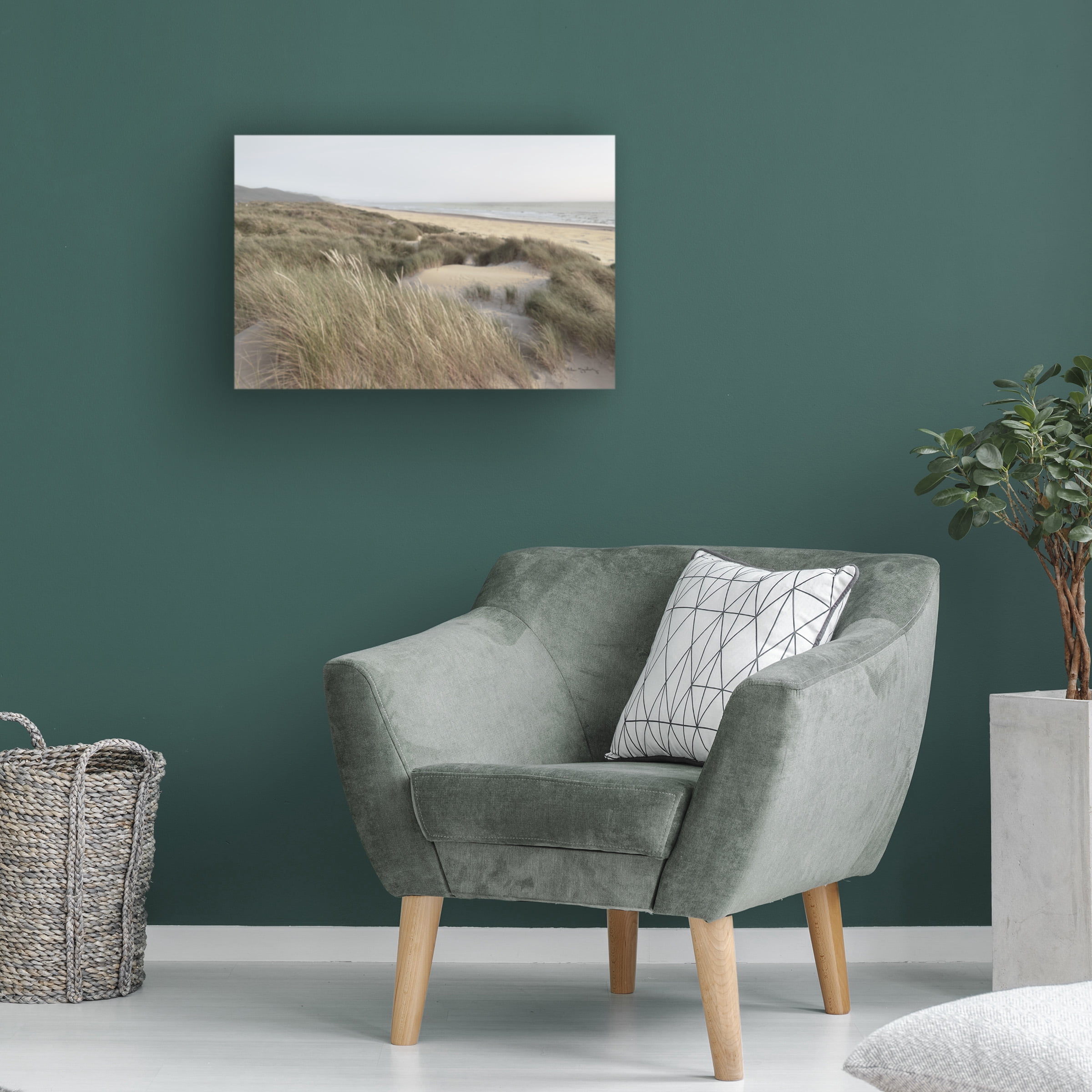 Alan Majchrowicz 'Oregon Dunes' Canvas Art