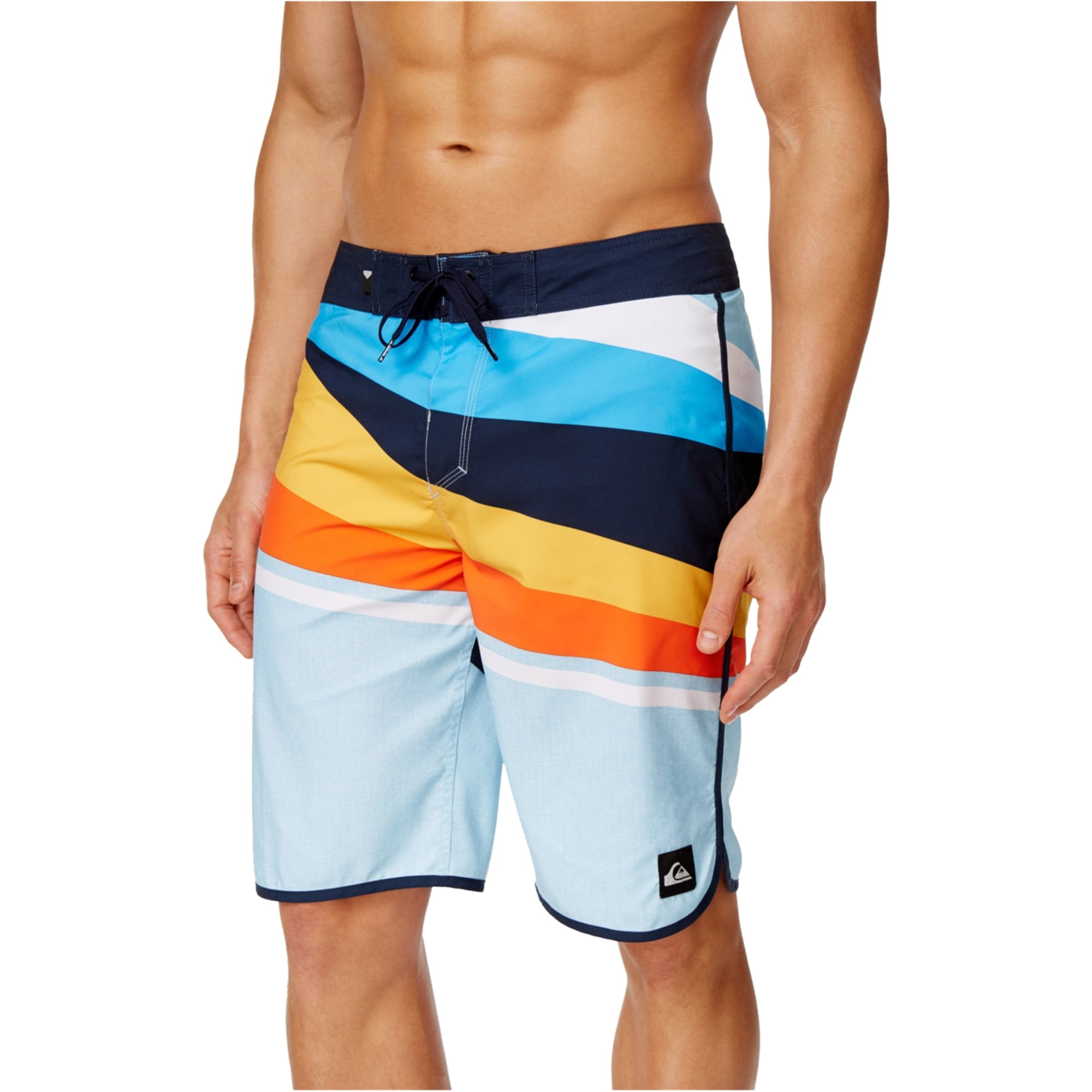 Quiksilver Quiksilver Mens Slash Scallop Swim Bottom Trunks bfg6 40
