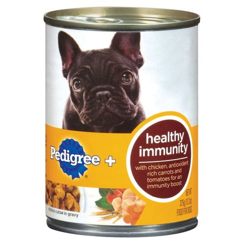 Pedigree Plus Healthy Immunity Wet Dog Food, 13.2 Oz