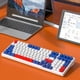 thumbnail image 4 of Teclado Para Juegos K98 Gamer Keypad 100Keys Hot-Swap Keyboard Puerto USB ruso para PC Desktop Gamer, 4 of 6