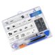 thumbnail image 2 of KAIYANG 1 juego de kit de reparación de teléfonos inteligentes, kit de herramientas de desmontaje de teléfonos multiusos, caja de almacenamiento de accesorios de reparación de teléfonos celulares port, 2 of 3