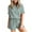 Green, variant on Women's Short Sleeve Tops Womens Lounge Sets Short Sleeve with Shorts Pullover Jogger Outfit Summer Casual Tracksuits Ndbuld Green L
