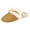 Tan Brown, variant on Jessica Simpson Womens Comfy Memory Foam Scuff Slipper Indoor/Outdoor