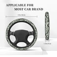 thumbnail image 3 of Steering Wheel Cover Dollar Money Universal Fit 14"-15" Car Steering Wheel Protector for Fit Suvs,Vans,Car,Trucks, 3 of 7