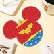 thumbnail image 4 of Posavasos Cristal para Tapete Tazas Con Diamantes Kit Pintura DIY Mickey, 4 of 9