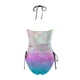 thumbnail image 3 of WILLBEST Traje de Baño Mujer Manga Larga Traje de Baño Tankini Con Estampado de Estrellas Degradado Separado Para Mujer Conjunto 2, 3 of 4