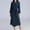 Navy, variant on Lilgiuy Women's Winter Warm Nightgown Couple Bathrobe Men and Women and Winter Nightgown for Postpartum