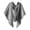 Gray, variant on Fewfanhot Fringe Trim Triangular Knit Poncho Shawl, Warm Front Tie Wrap Cape for Women Men Fall Winter