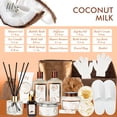 thumbnail image 2 of Set de baño Spa Gift Basket Lily Roy Coconut Vanilla de 17 piezas, 2 of 7