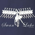 thumbnail image 3 of CafePress - Swan Lake Long Sleeve Dark T Shirt - Long Sleeve Dark T-Shirt, 3 of 4