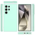 thumbnail image 6 of Ebizware Shockproof Silicon Slim Cell Phone Case for Samsung Galaxy S24 Ultra, Mint Green, 6 of 9