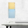 thumbnail image 3 of KAKOWELY File Rack Wall Mount Brochure Rack Pamphlet Holder Tabletop Document Stand,10.24"X6.5"X4.25", 3 of 5