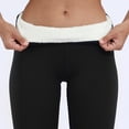 thumbnail image 3 of Pantalones cálidos ajustados de terciopelo para otoño e invierno, leggings elásticos gruesos de lana de cordero para mujer, 3 of 6