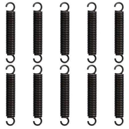 

Springs Spring Compressed Tension Extension Extended Hook Stainless Exhaust Dual Steel Motorcycle Metal Hooks Ends Home