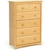 Stork Craft Beatrice 5 Drawer Chest-Color:Natural