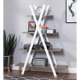 thumbnail image 3 of Convenience Concepts 203060WDFTW Oxford A Frame Bookshelf, 3 of 5