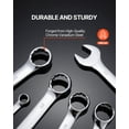 thumbnail image 4 of VEVOR Combination Wrench Set 25-Piece Metric 6 mm to 32 mm with Roll-up Pouch, 4 of 9