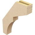 thumbnail image 5 of Ekena Millwork 3"W x 14"D x 18"H Monterey Rough Cedar Woodgrain TimberThane Knee Brace, Primed, 5 of 6