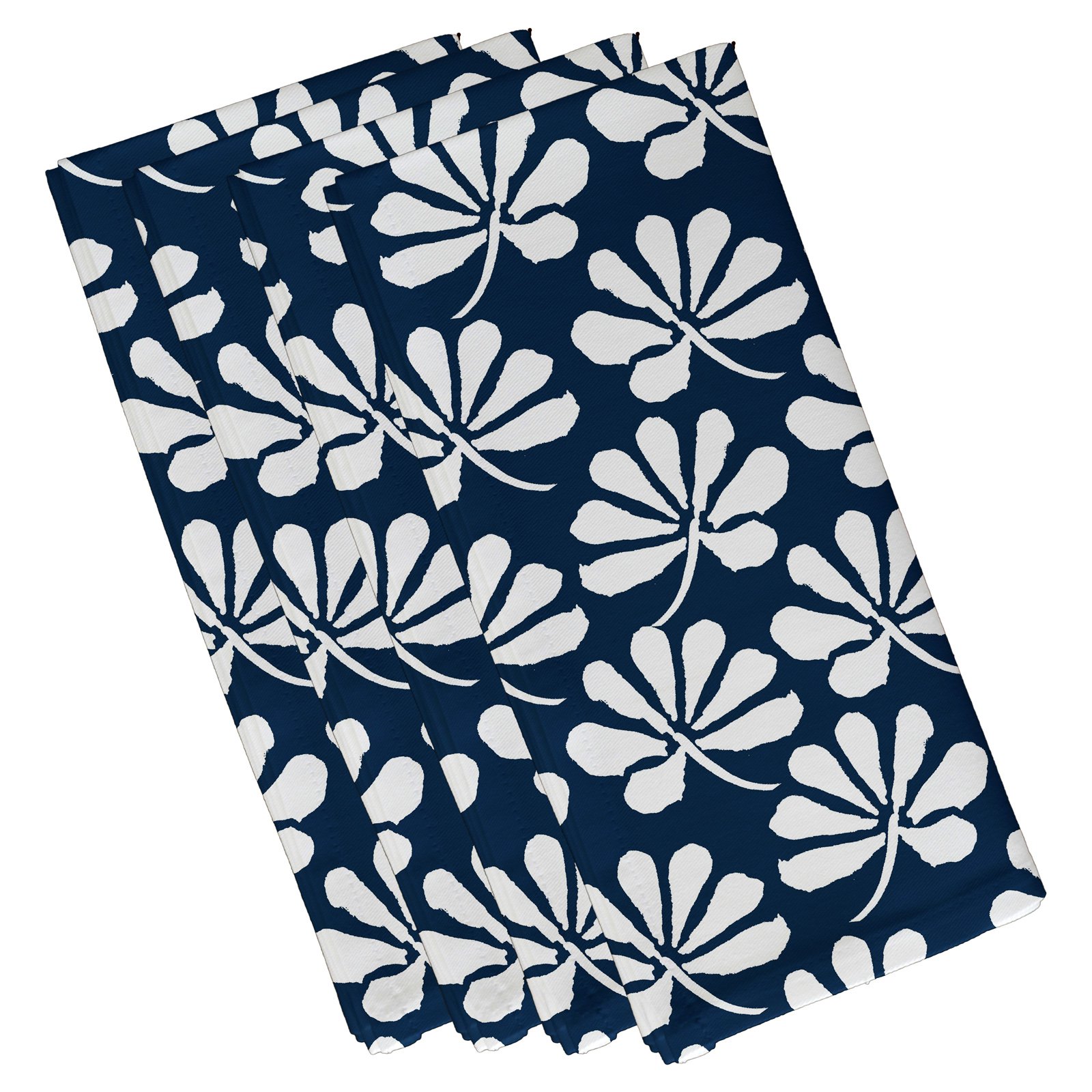 Simply Daisy 19" x 19" Ingrid Floral Print Napkin (Set of 4)