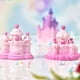 thumbnail image 4 of Injueey Castillo decoración rosa púrpura resina artesanías casa de muñecas paisaje decoración del hogar torta decoraciones modelo DIY Accesorios Artesanía Castillo de crema Injueey HA077358-05, 4 of 6