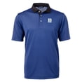 thumbnail image 2 of Men's Cutter & Buck Royal Duke Blue Devils DryTec Virtue Eco Pique Micro Stripe Recycled Polo, 2 of 3