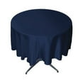 thumbnail image 4 of LA Linen Bridal Satin Round Tablecloth, 4 of 7