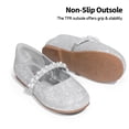 thumbnail image 2 of Zapatos DREAM PAIRS Serena Bailarinas Mary Jane para Niñas Pequeñas Plata, 2 of 8